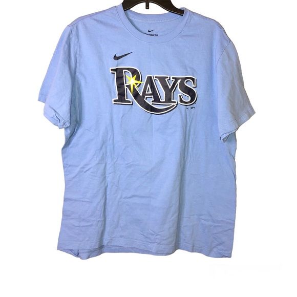 Nike Tee Tampa Bay Rays Franco Shirt‎ Blue XL - Picture 1 of 4